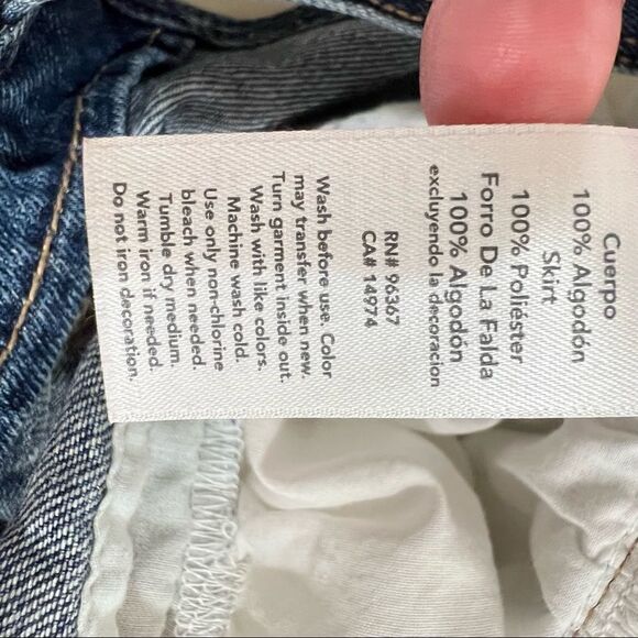 OshKosh B’Gosh Denim Overall with Tulle skirt Dress Jumper - Picture 12 of 15